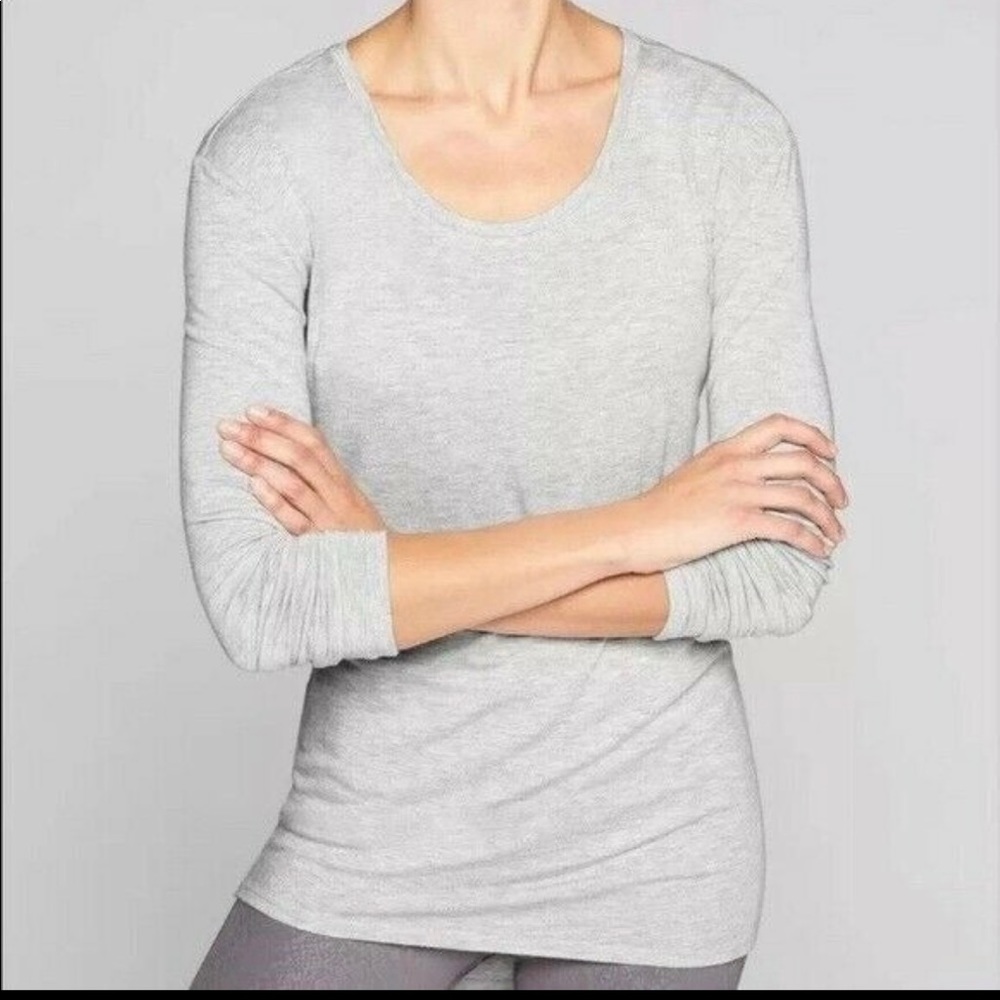 Athleta Gray Longsleeve